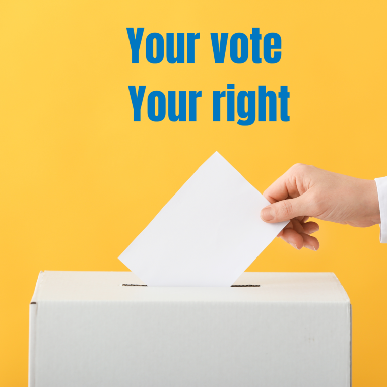 We Have the Right to Vote…Don’t Waste It!